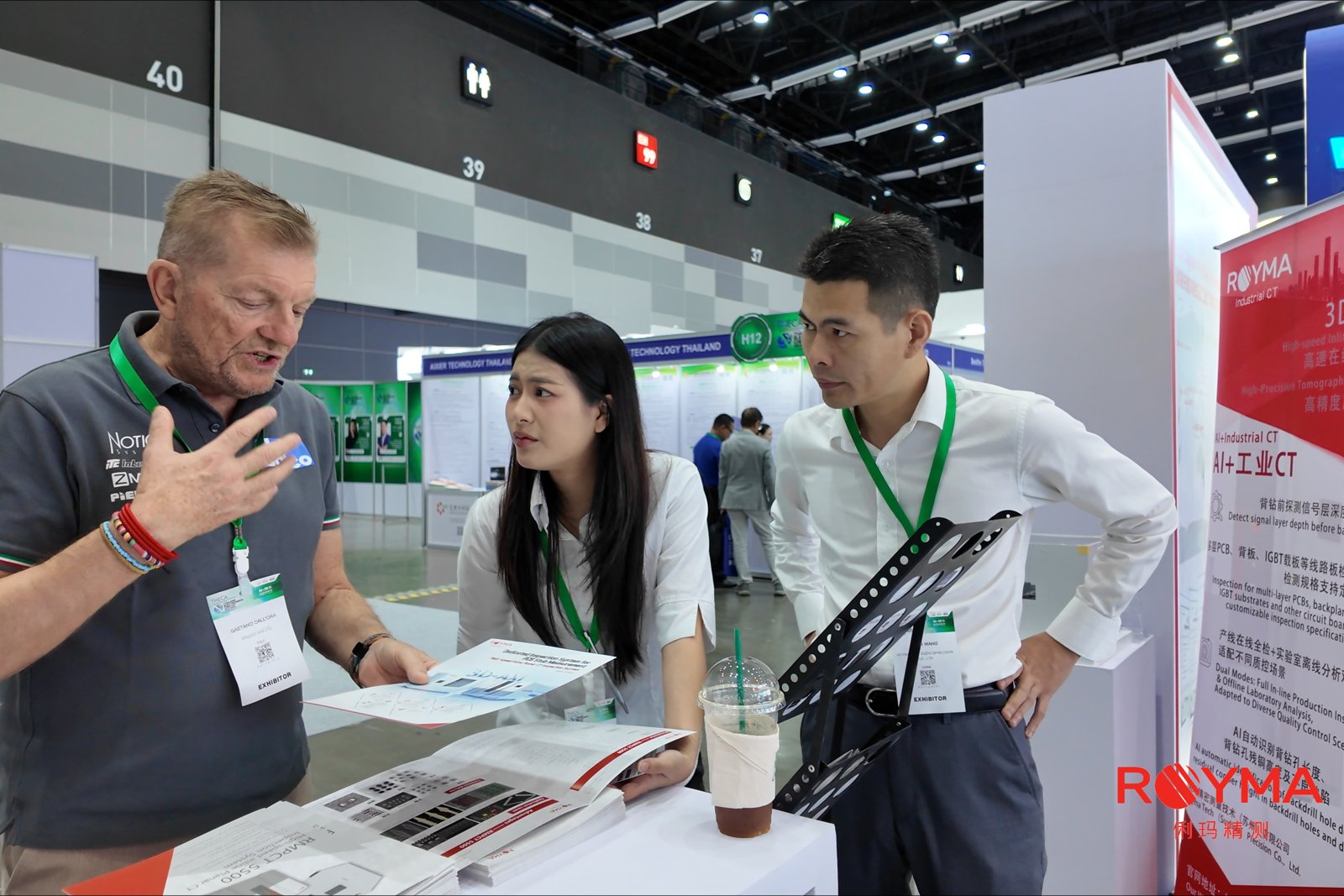 Royma team at THECA 2026
